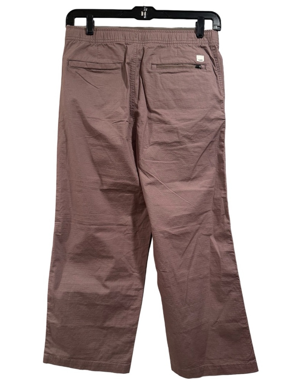 Vuori Women's Ripstop DuraTerra™ Wide Leg Crop Pants Mauve/Dusty Rose Large EUC - Picture 5 of 16